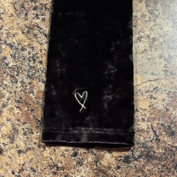 Victorias Secret Bodysuit Velvet Y2K Dark Academia Whimsigoth Witchy Black XS/S - Picture 6 of 8